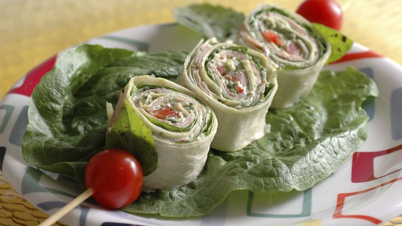 Yoghurt Pesto Pinwheels | Mountain High Yoghurt