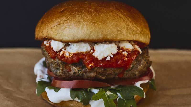 Moroccan Lamb Burgers | Mountain High Yoghurt